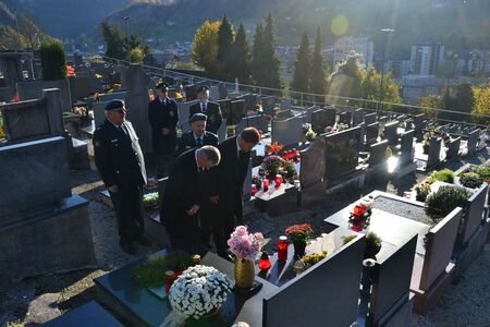Spominske slovesnosti pred dnevom spomina na mrtve