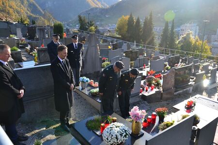 Spominske slovesnosti pred dnevom spomina na mrtve