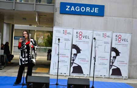 Zagorje in Sežano simbolno povezuje Srečko Kosovel