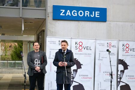 Zagorje in Sežano simbolno povezuje Srečko Kosovel