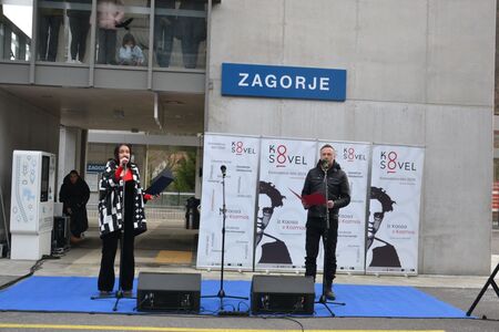 Zagorje in Sežano simbolno povezuje Srečko Kosovel