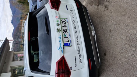 Novo vozilo za prevoz naših starostnikov