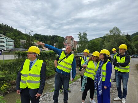 Na obisku v Zagorju predstavniki Evropske komisije in države