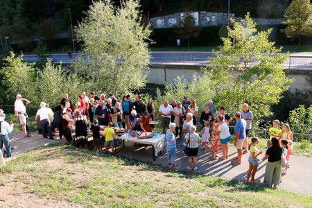 Sprehod med rudarskimi svetilkami in opremo 