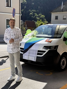 Otroci OŠ dr. Slavka Gruma še bolj varni na poti v šolo