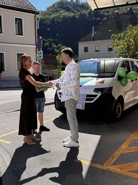 Otroci OŠ dr. Slavka Gruma še bolj varni na poti v šolo